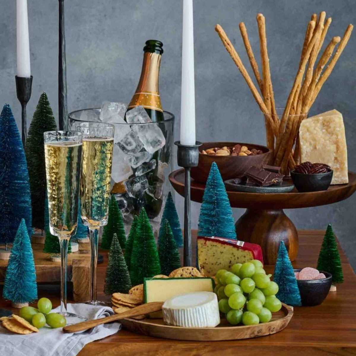 Texture Champagne Flute (Set-4)