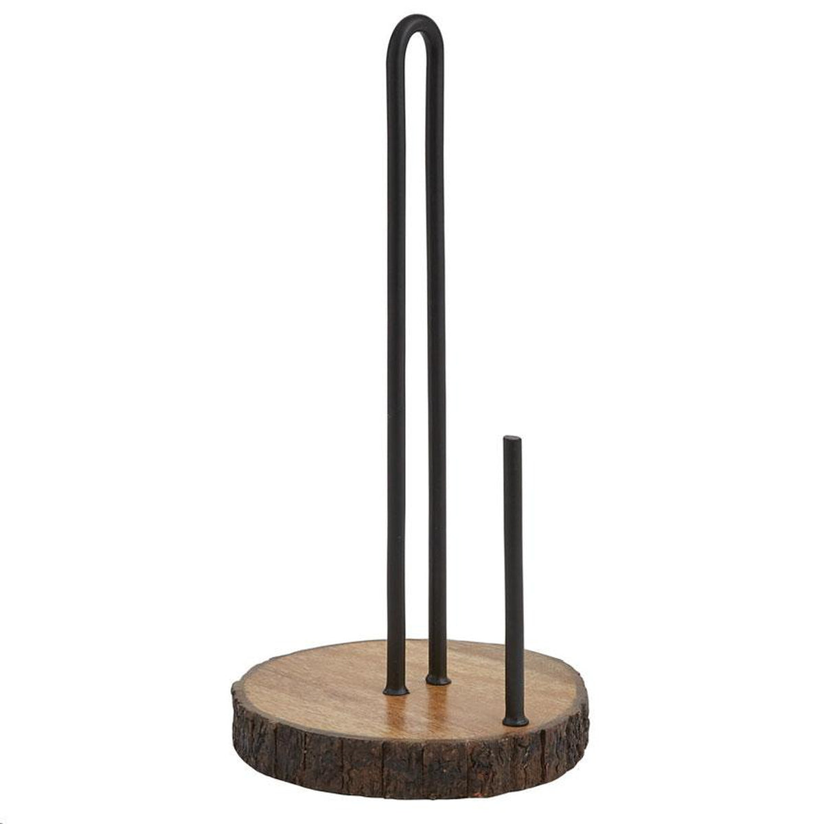 Woodland Paper Towel Holder-Iron Accents