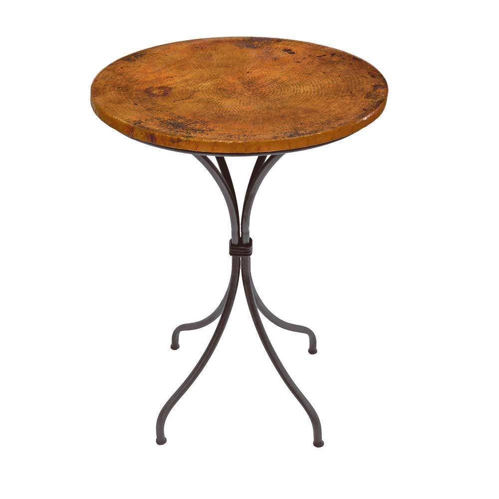 Italia Bar Table / Base -30"-Iron Accents