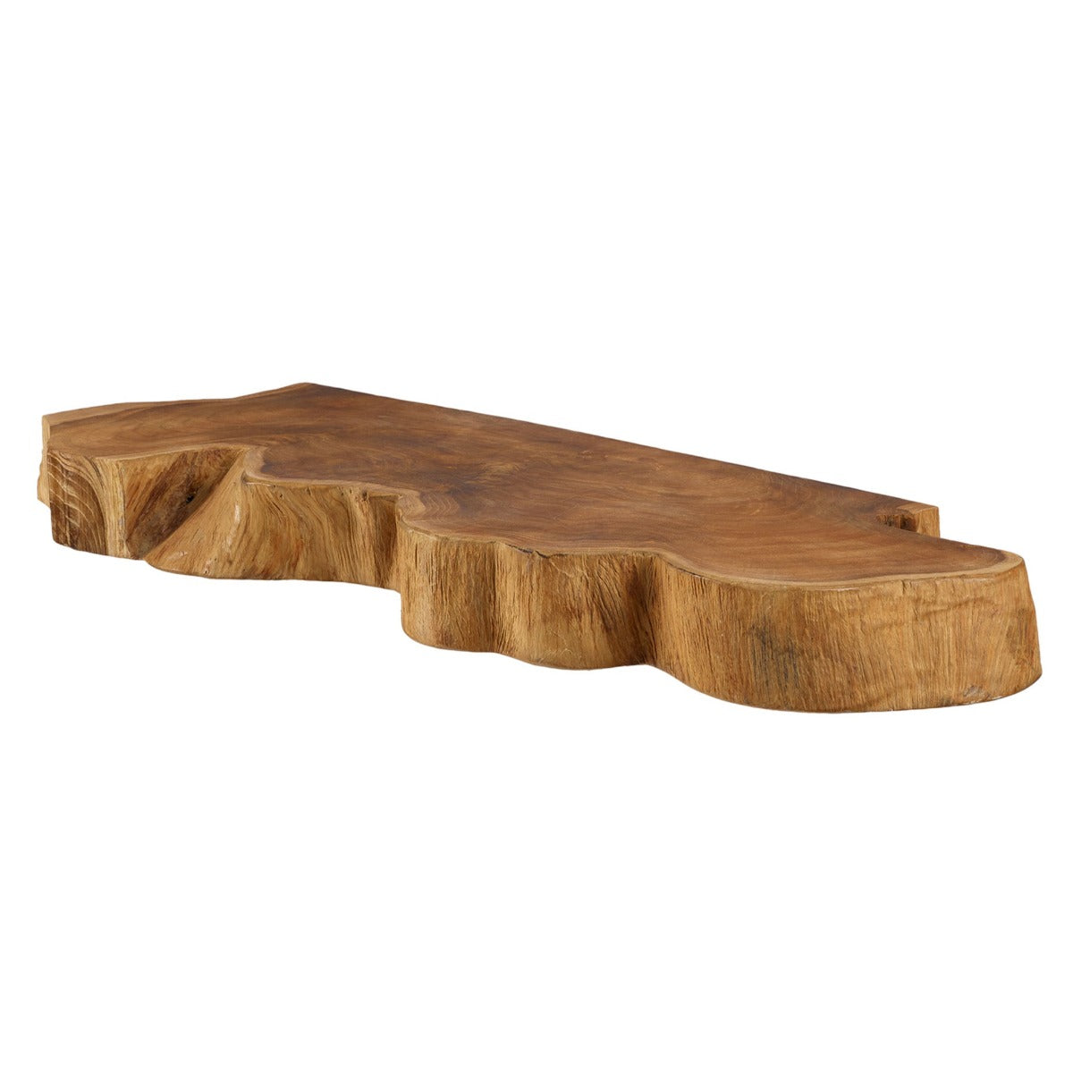 Floating Live Edge Shelf - 20 inch