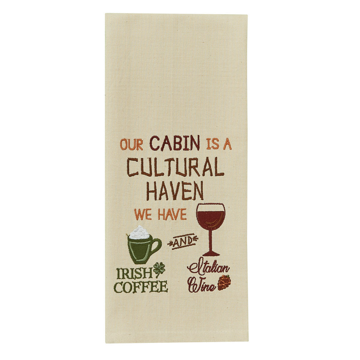 Our Cabin Dishtowel
