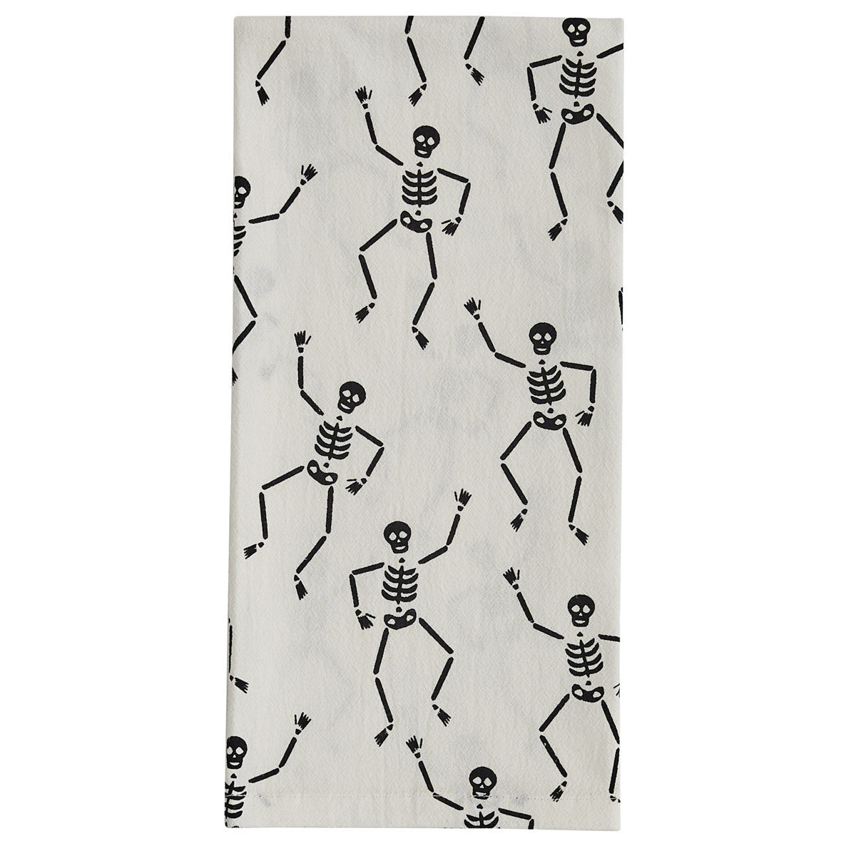 Skeleton Flour Sack Dishtowel
