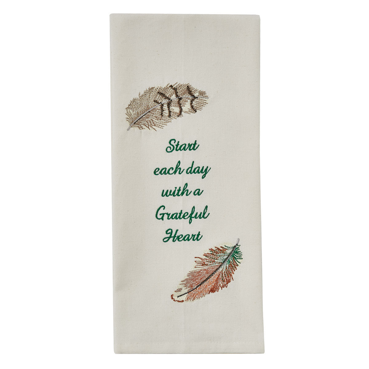 Start Each Day Dish Towel