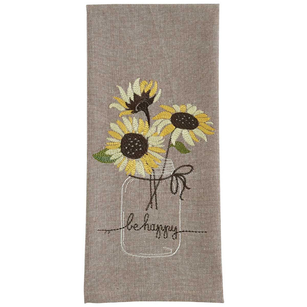 Be Happy Dishtowel