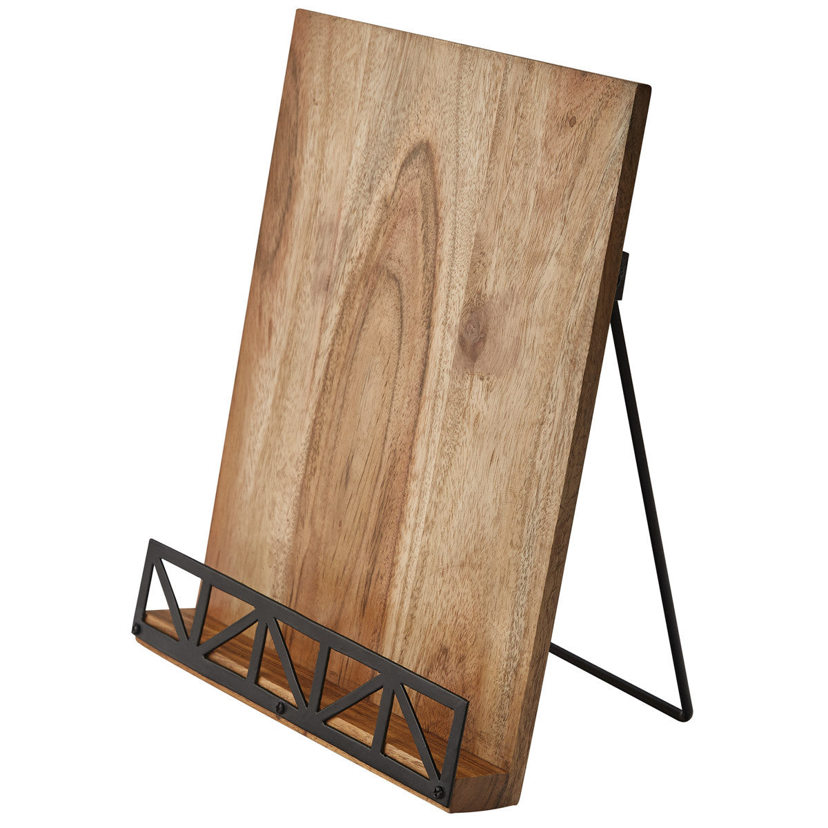 Urban Blacksmith Cookbook Holder-Iron Accents