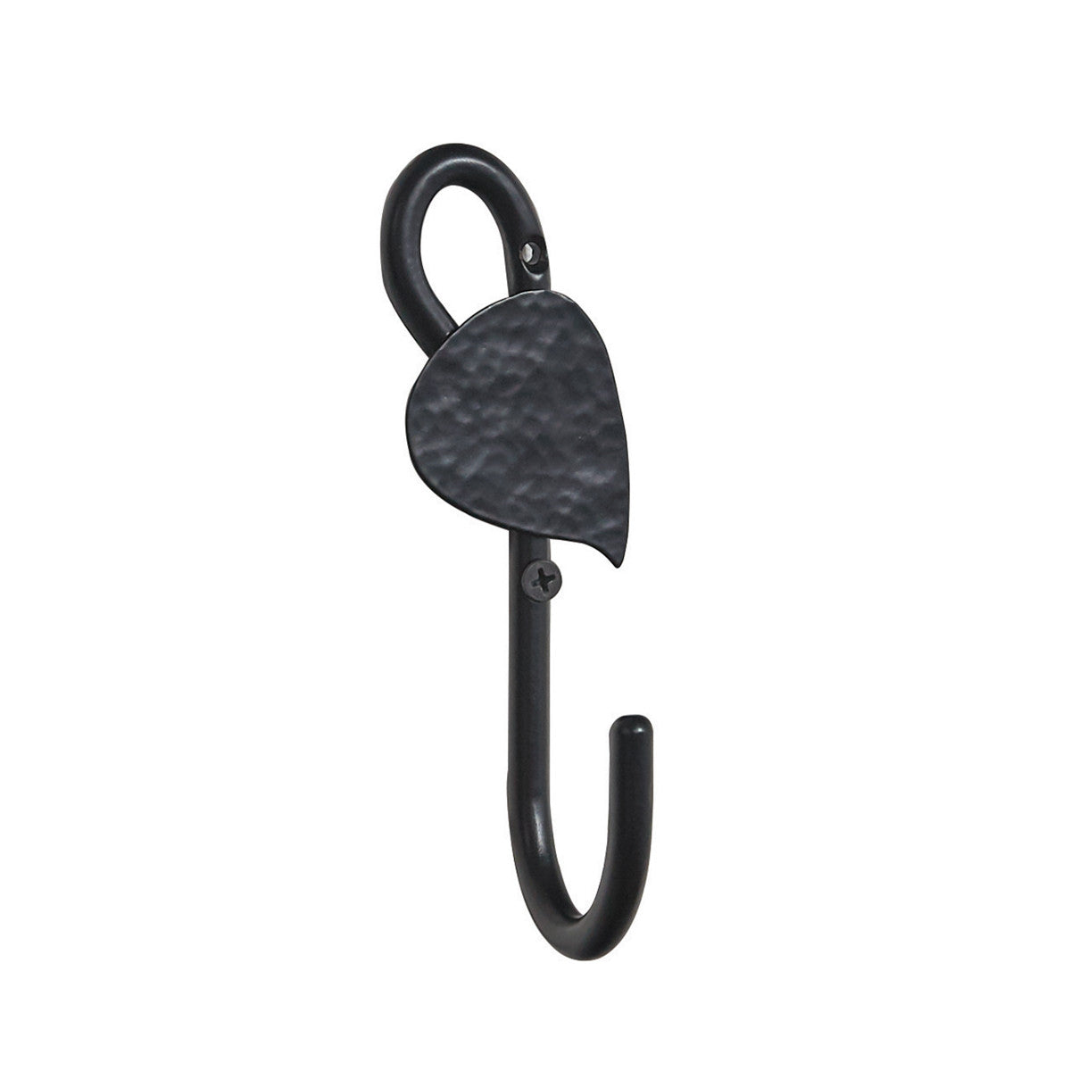 Forged Leaf Towel Hook | Iron Accents