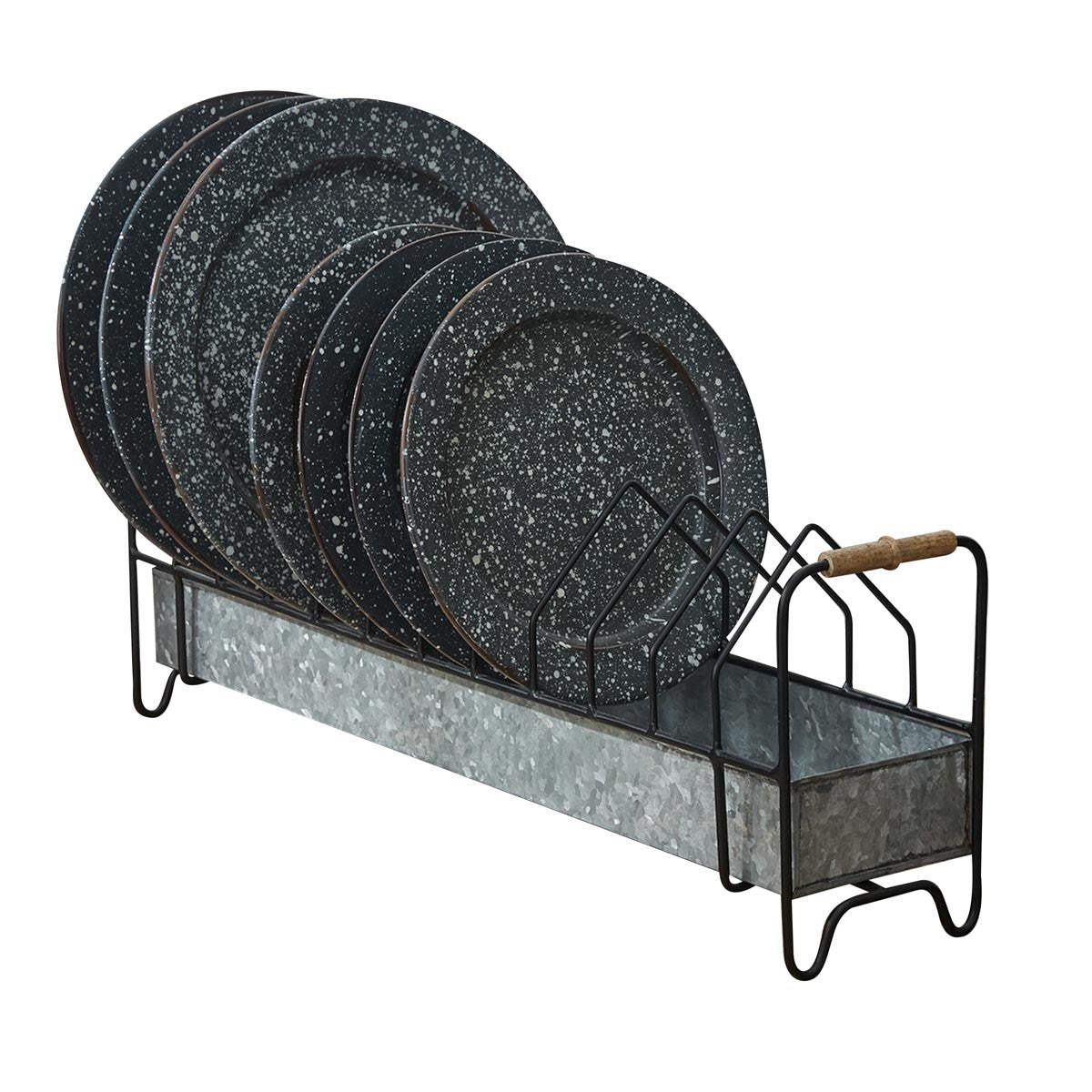 Wrought Iron Plate Racks