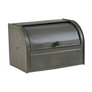 Grey Star Metal Bread Box