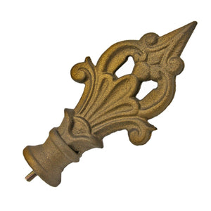 Decorative Spear Finials - Gold