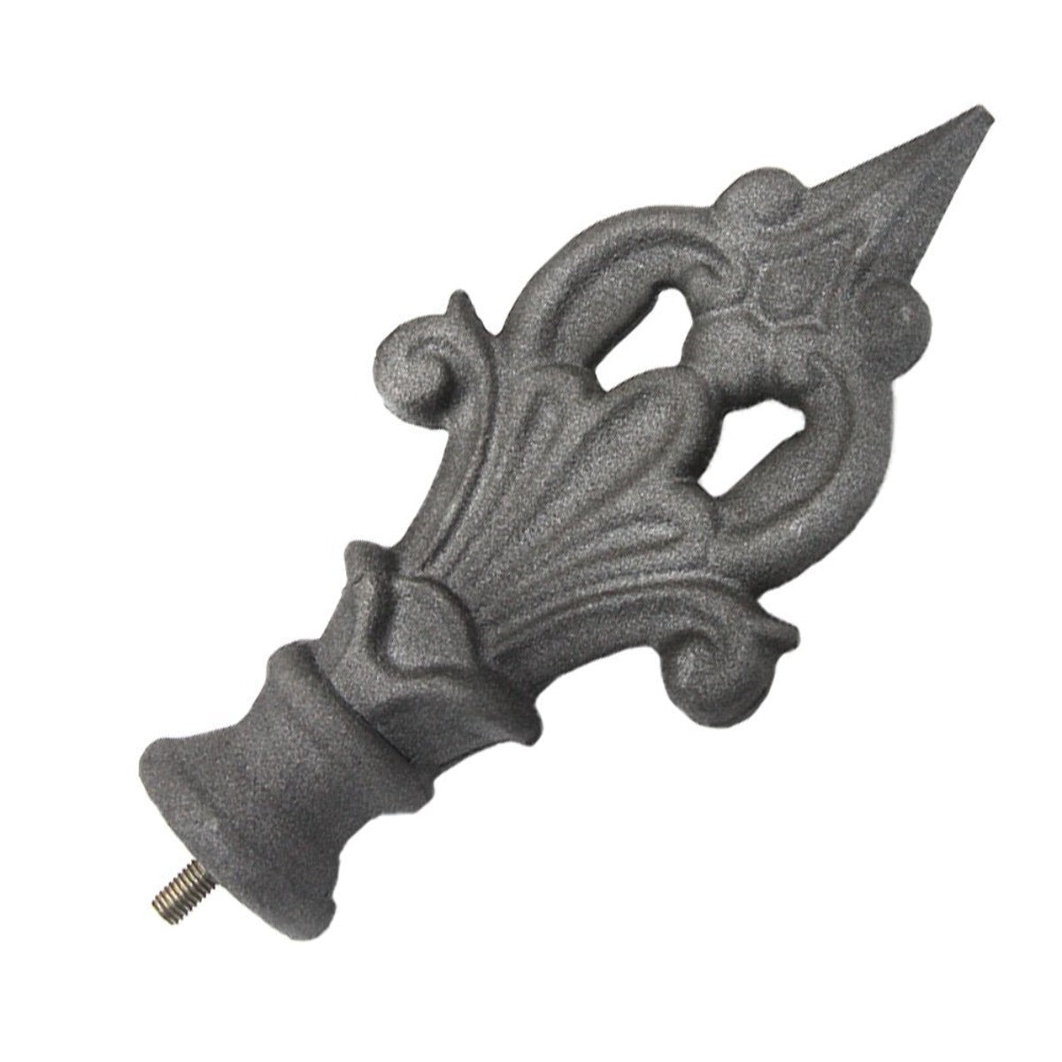 Decorative Spear Finials Iron Accents