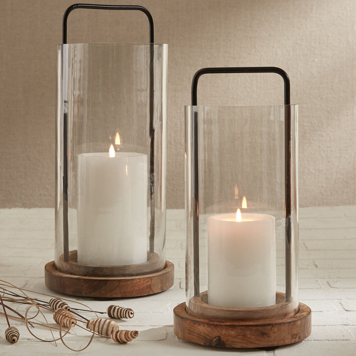 Urban Blacksmith Lanterns-Iron Accents