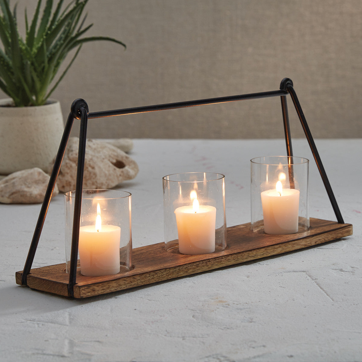 Hurricane Centerpiece