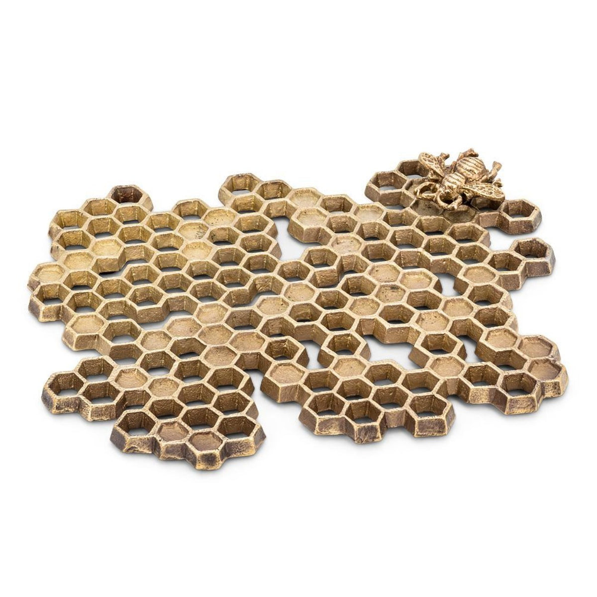Savanna Honeycomb Trivet-Iron Accents