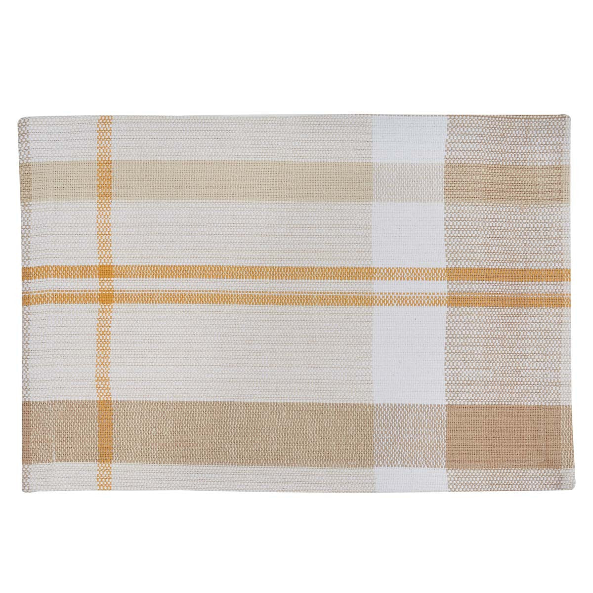 Sunflower Plaid Table Linens