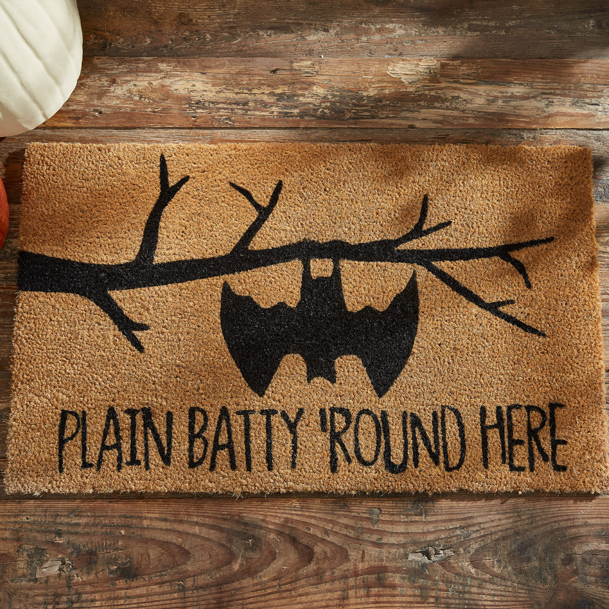 Plain Batty Doormat