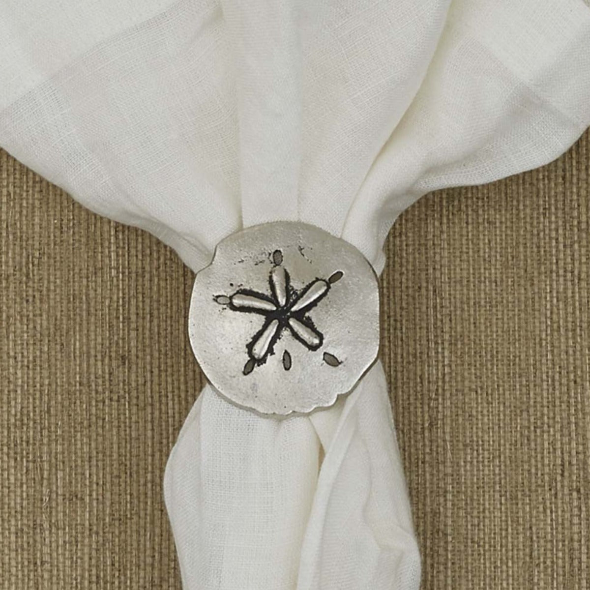 Sand Dollar Napkin Rings