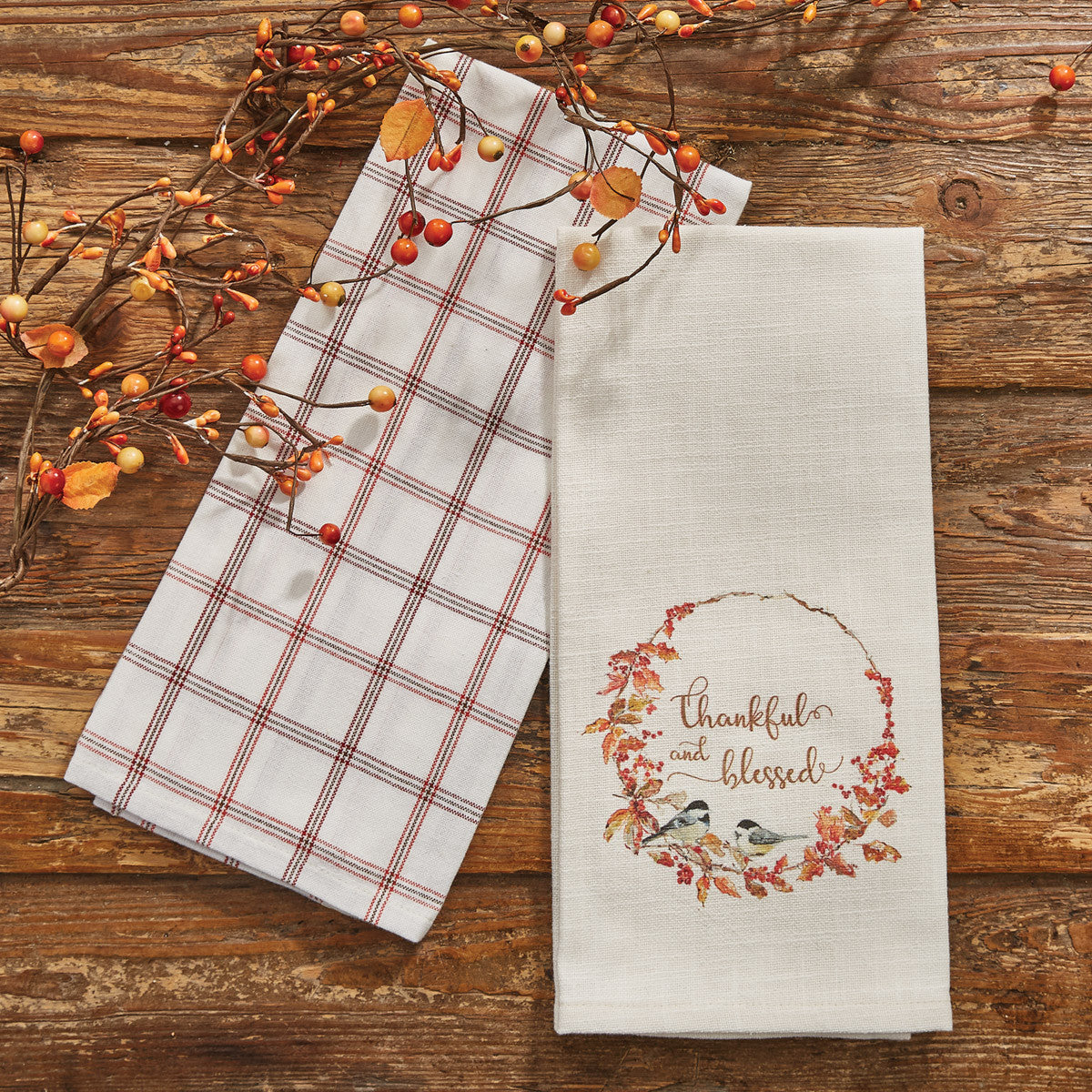 Fall Blessings Dish Towel Set