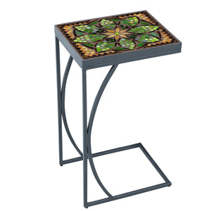 Arenal Mosaic C-Table-Iron Accents