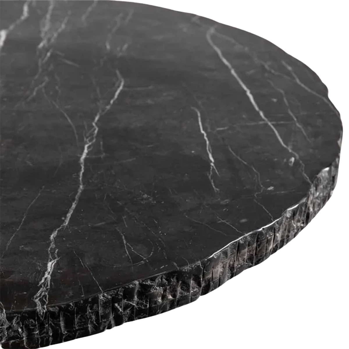 Marble Table Tops - Iron Accents