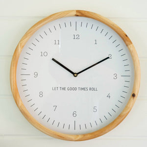 Good Times - Wall Clock