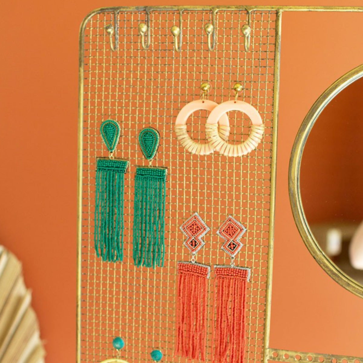 Jewelry Holder w/ Mirror