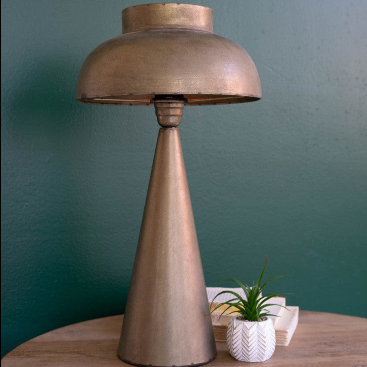 Table Lamp with Dome Shade