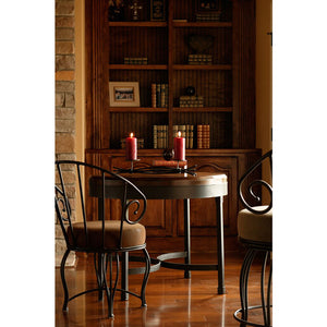 Cedarvale Cafe Table-Iron Accents