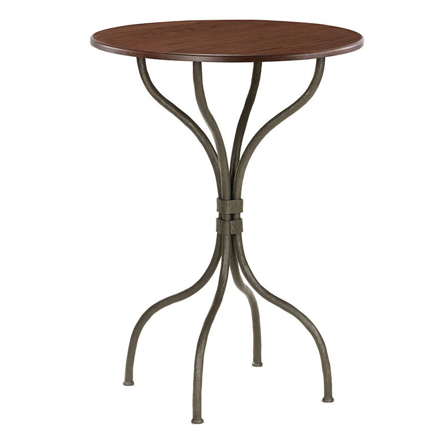 Cedarvale Bistro Table-Iron Accents