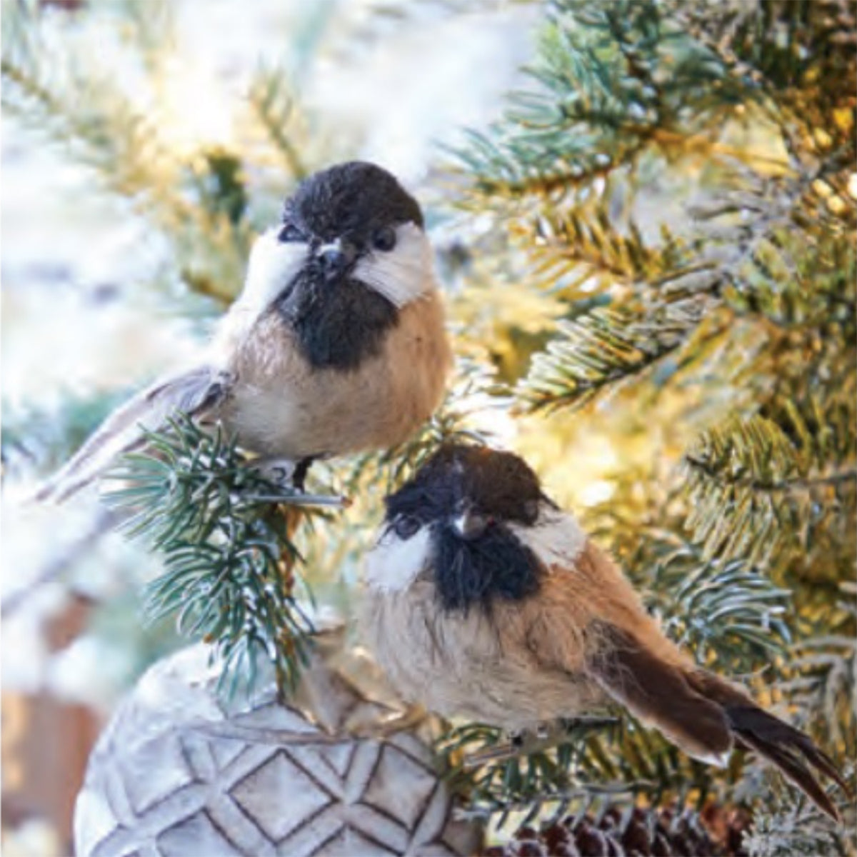 Chickadee Clip Ornaments