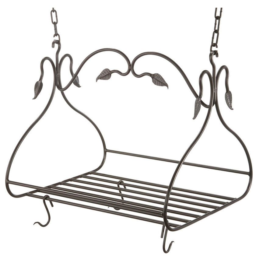 Classique Pot Rack-Iron Accents