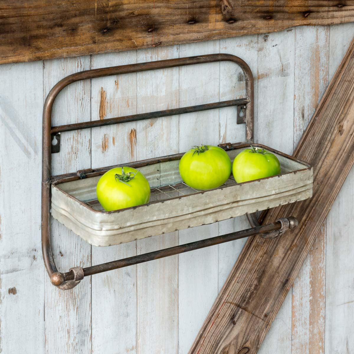 Cookhouse Towel Rack-Iron Accents
