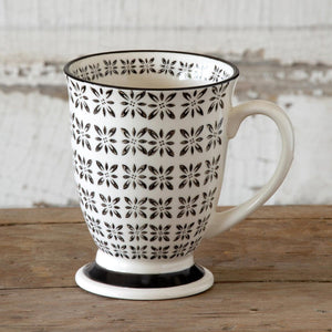 Norden Footed Mug-Iron Accents