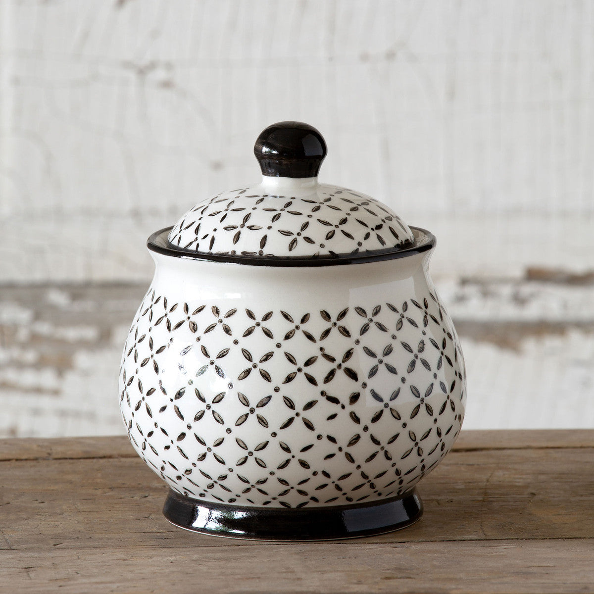 Norden Sugar Bowl-Iron Accents