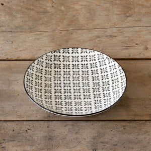 Norden Salad Plate-Iron Accents