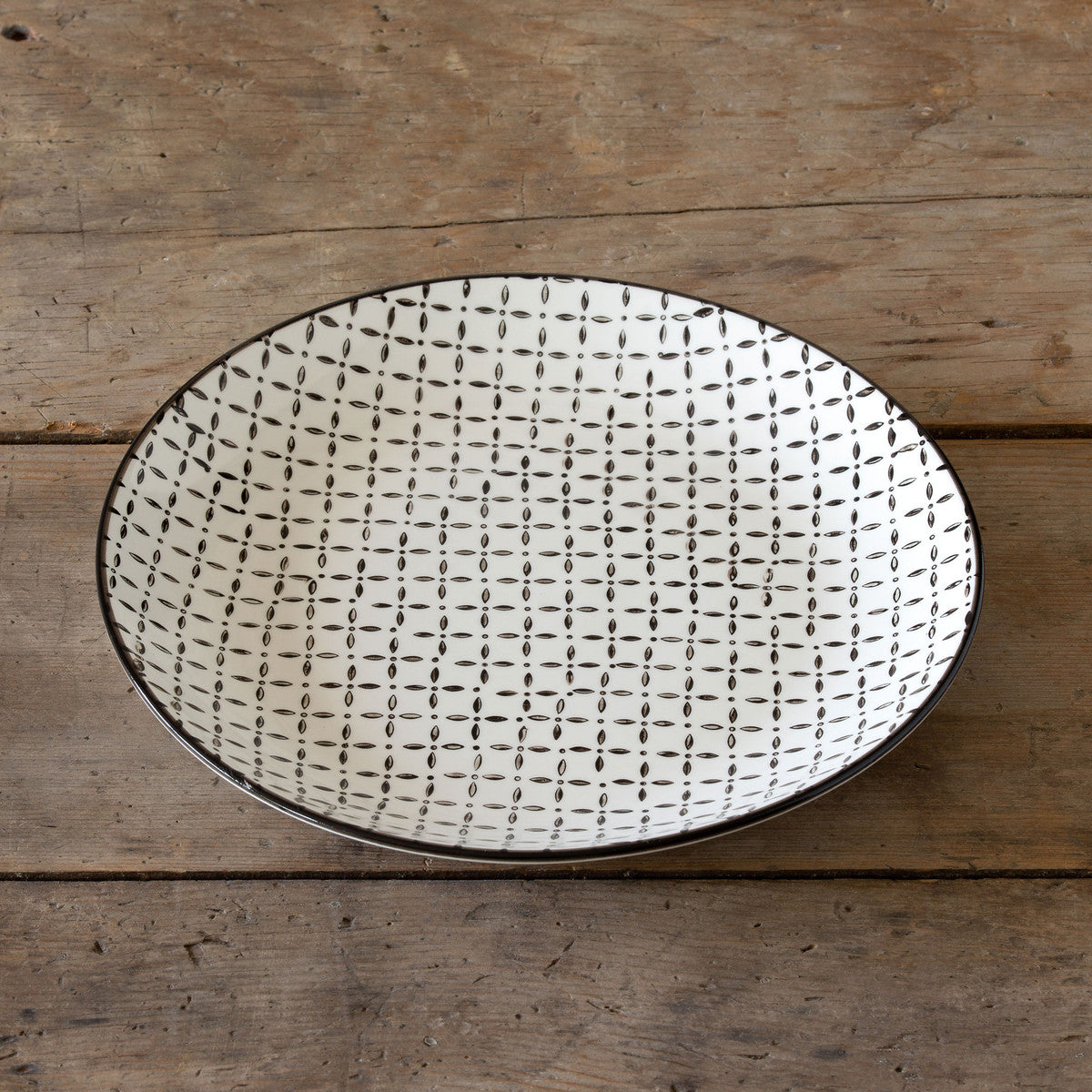Norden Dinner Plate-Iron Accents