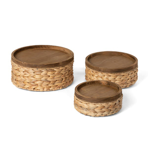 Woven Stacking Baskets