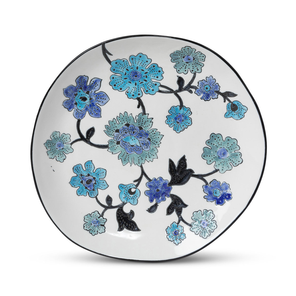 Periwinkle Salad Plate