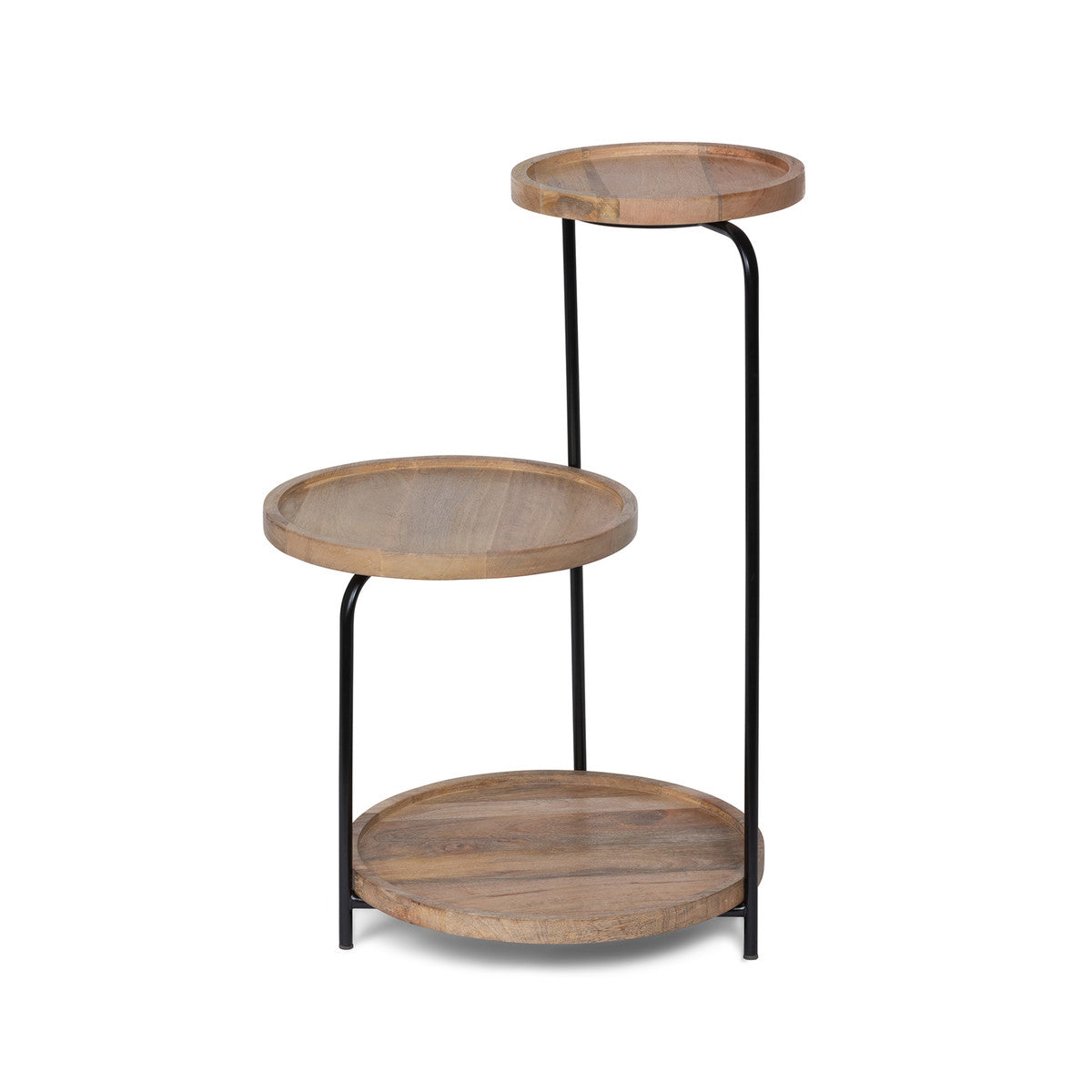 Tiered Wood & Iron Display
