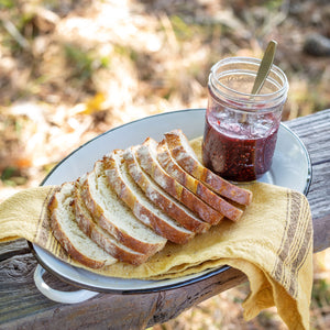 Farmhouse Enamelware Oval Tray
