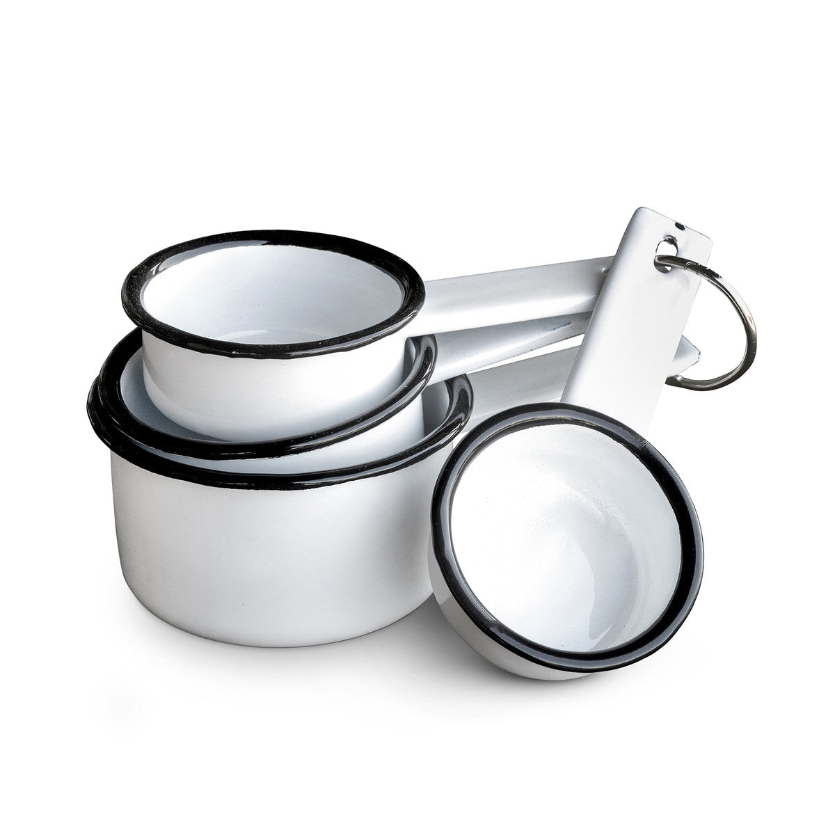 Farmhouse Measuring Cups (Set-4)-Iron Accents