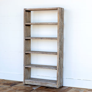 Potters Reclaimed Wood Shelf-Iron Accents