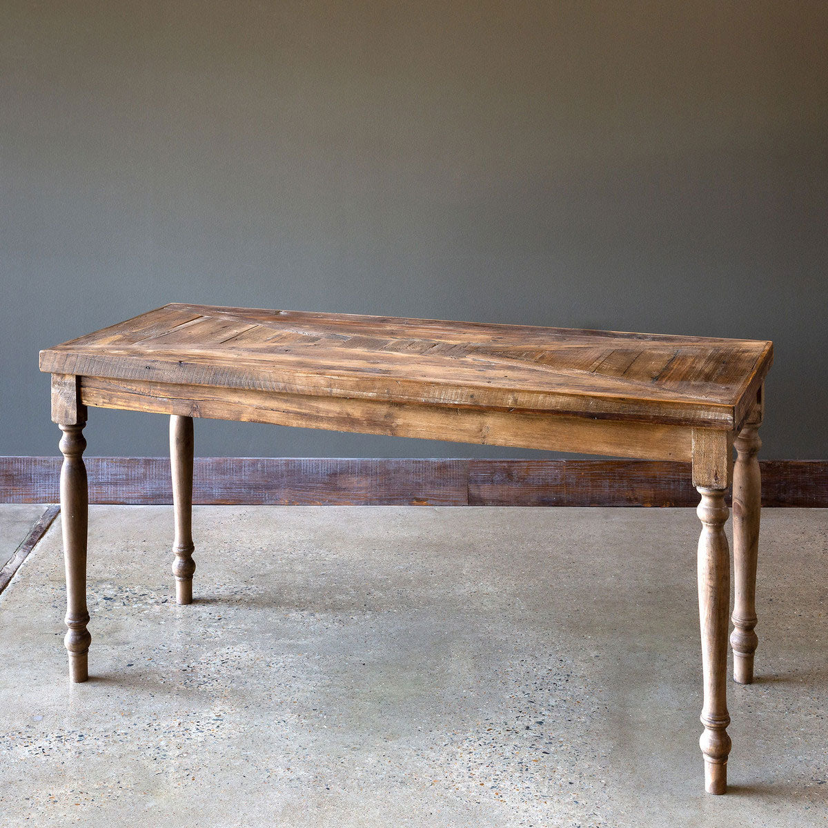 Reclaimed Wood Consoles-Iron Accents