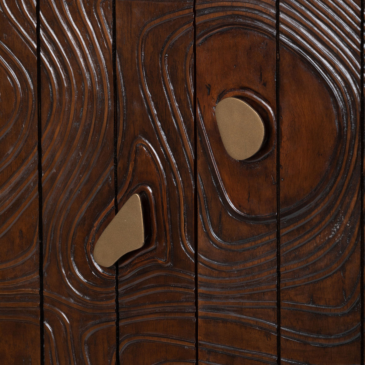 Organic Carved Cabinet