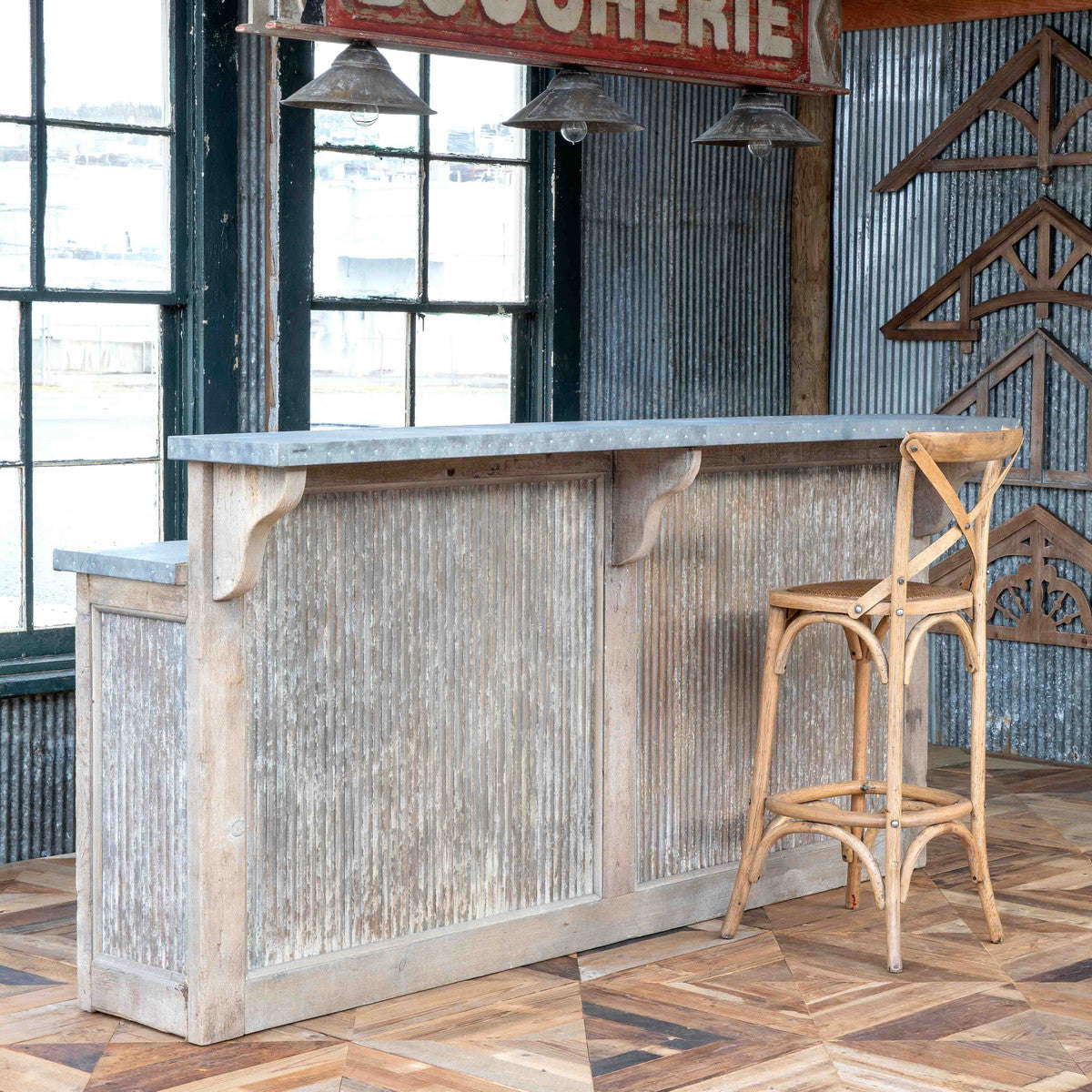 Garden Center Counter-Iron Accents