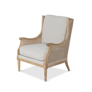 Cane Wing Back Chair