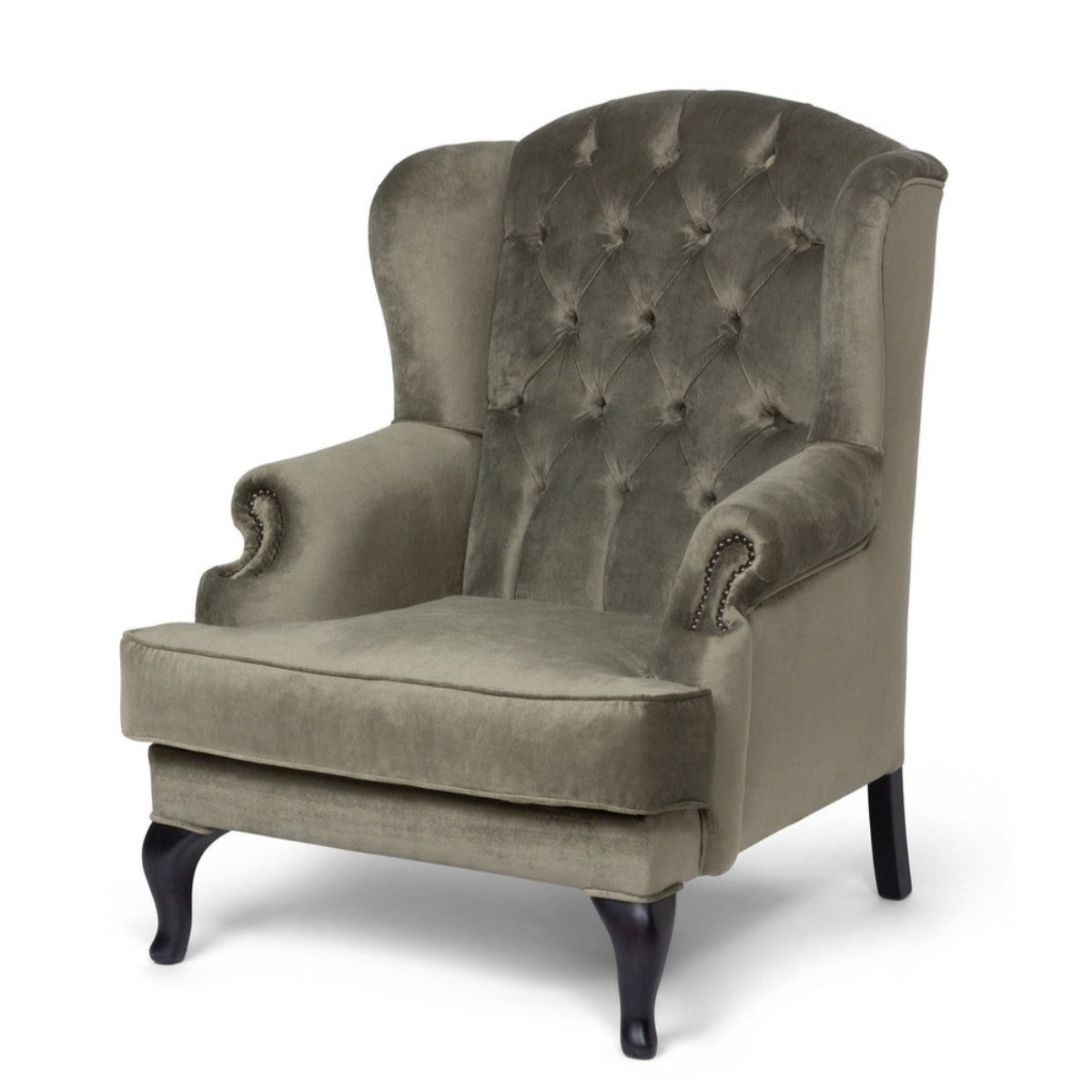 Charlie Tufted Wing Chair