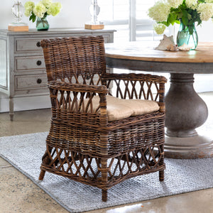 Plantation Chair-Iron Accents