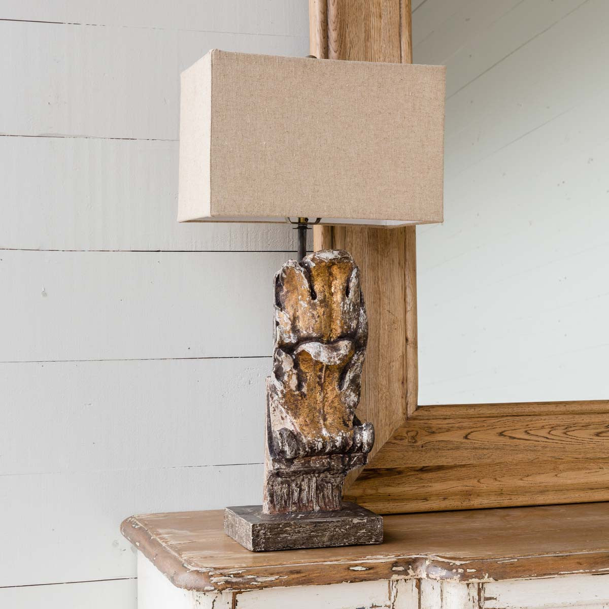 Architectural Relic Lamp-Iron Accents