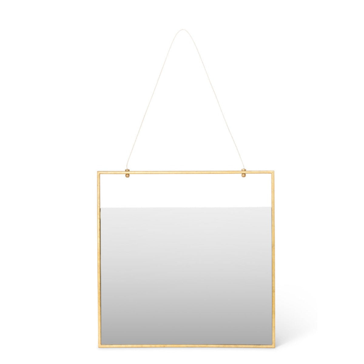 Gable Square Mirror