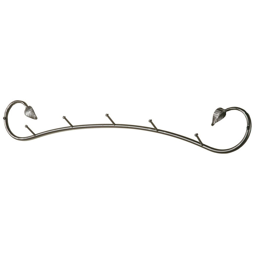 Eden Isle Wall Coat Rack-Iron Accents